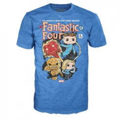 BoomLoot Funko Pop! TEES: Fantastic Four Tee's