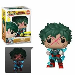 Funko Pop! MY HERO ACADEMIA: Deku [Full Cowl] GITD #596 [EE Exclusive]