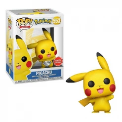Funko Pop! POKEMON: Pikachu [Diamond] #553 [Gamestop]
