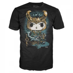 BoomLoot Tee's Funko Pop! TEES: Loki [Trust Me]