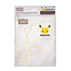 Pokemon TCG: 25th Anniversary First Partner Collector's Binder W/ Oversized Pikachu Card