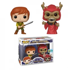 Not Your Average Sized Pops Funko Pop! THE BLACK CAULDRON: Taran & Horned King 2 Pack [SDCC]