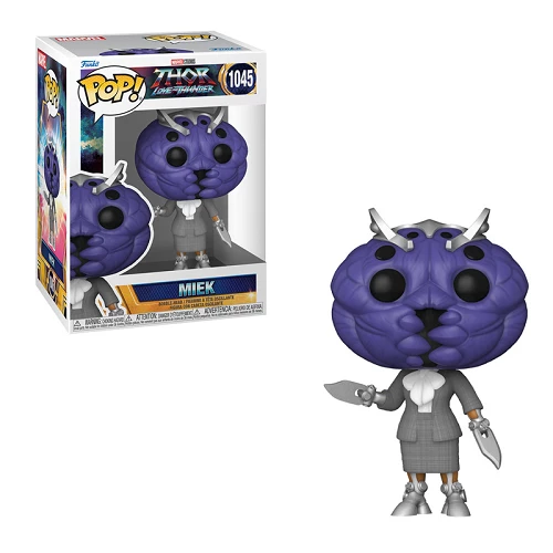 Funko Pop! THOR LOVE & THUNDER: Miek #1045 Marvel 3 Funko Pop! THOR LOVE & THUNDER: Miek #1045 Marvel