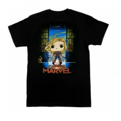 BoomLoot Funko Pop! TEES: Captain Marvel [Collector's Corp] Tee's