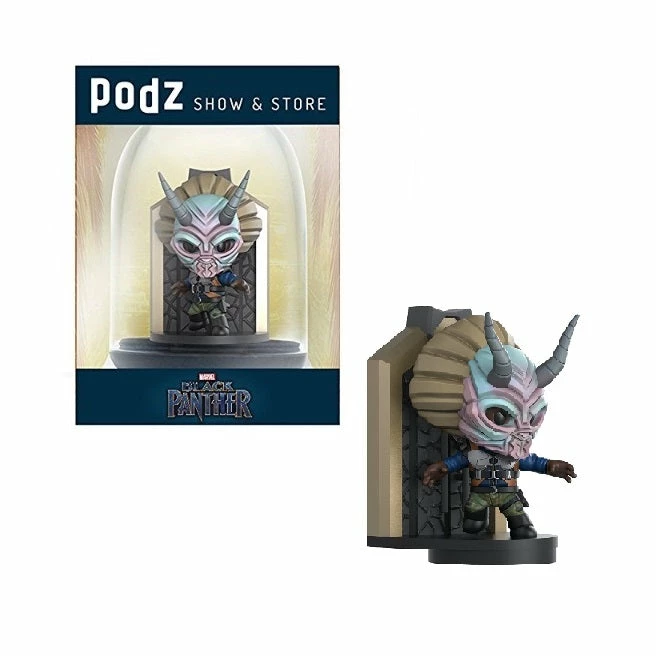 Comicave Studios Podz - Erik Killmonger Dual-function Figure & Storage Container 3 Comicave Studios Podz - Erik Killmonger Dual-function Figure & Storage Container