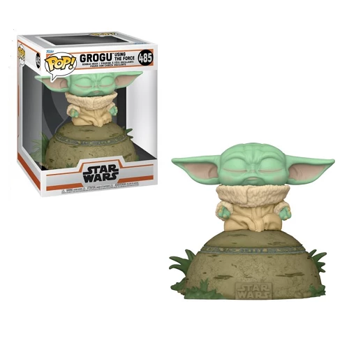 Funko Pop! THE MANDALORIAN: Grogu Using The Force 6" #485 Star Wars 3 Funko Pop! THE MANDALORIAN: Grogu Using The Force 6" #485 Star Wars