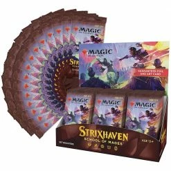 Magic The Gathering CCG: Strixhaven - School Of Mages Set Booster Box [30 Packs]