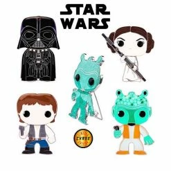 Funko Pop! PIN Star Wars Set Of 5 With CHASE Other Toys