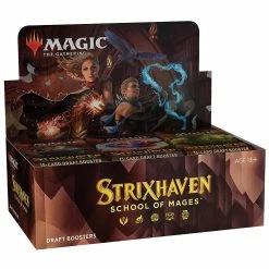 Magic The Gathering CCG: Strixhaven - School Of Mages Draft Booster Box [36 Packs]